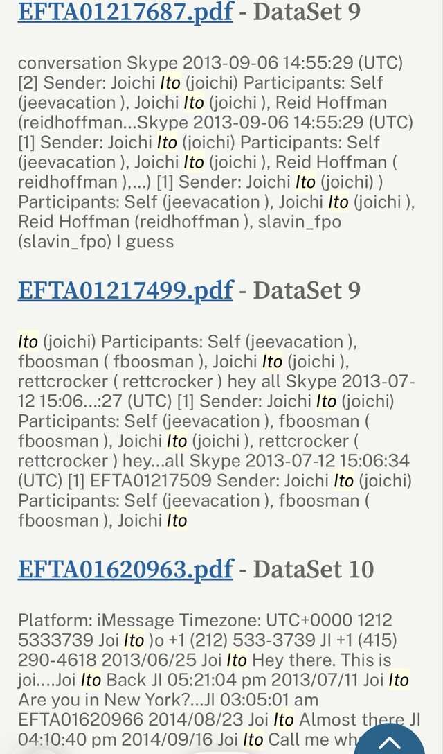 エプスタイン文章、公開、無事死亡